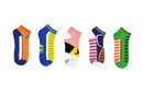 Dragon Ball Super Cosplay 5 Pair Pack Lowcut Socks, 5-Pack, One Size