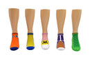 Dragon Ball Super Cosplay 5 Pair Pack Lowcut Socks, 5-Pack, One Size