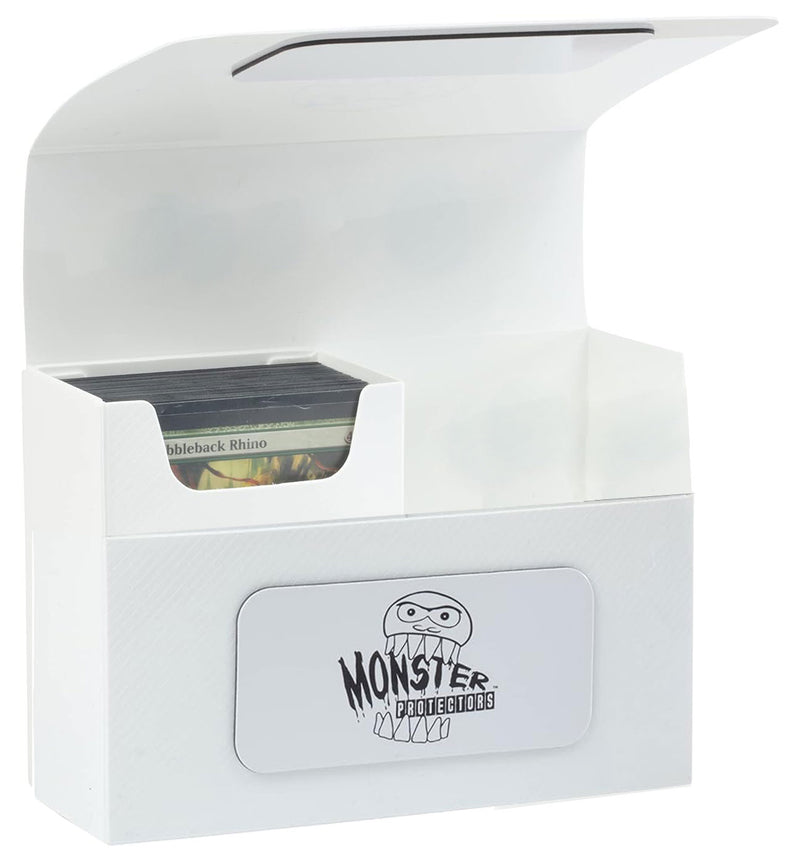 Monster Protectors Magnetic Double Deck Box, White