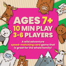 Moose Match Mayhem | A wild adventure speed-matching card game!