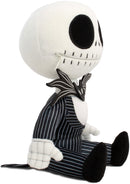 Disney Nightmare Before Christmas Jack Skellington Zippermouth Plush Figure, 9"