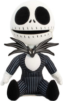 Disney Nightmare Before Christmas Jack Skellington Zippermouth Plush Figure, 9"