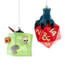 Dungeons & Dragons Dice and Gelatinous Ornaments, 2-Piece Set