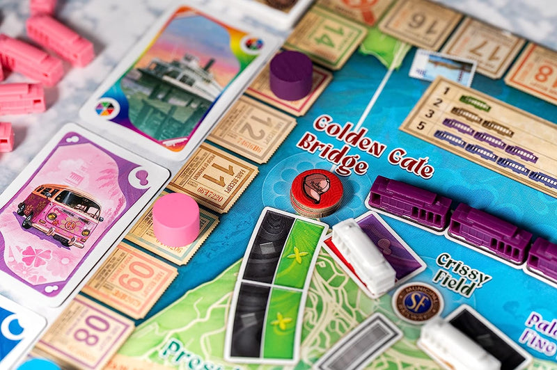 Ticket to Ride: San Francisco | Train Route-Building Strategy Game