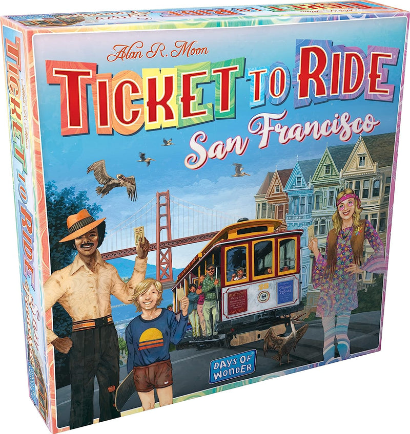 Ticket to Ride: San Francisco | Train Route-Building Strategy Game