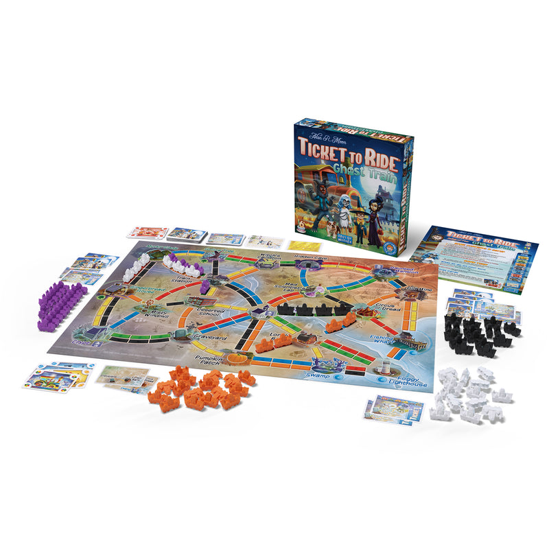 Ticket to Ride Ghost Train Board Game