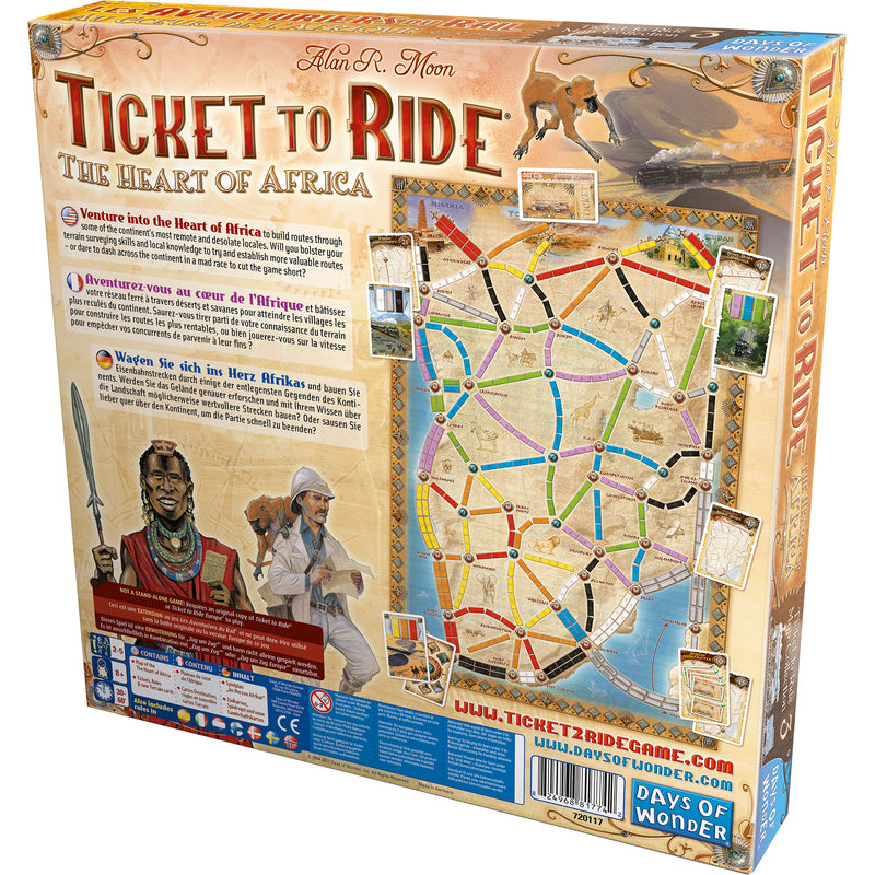 Ticket to Ride: The Heart of Africa Expansion