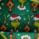 Dr. Seuss' How the Grinch Stole Christmas! Wreath Crossbody Bag