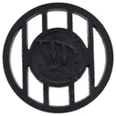 University of Wisconsin Badgers 5 1/2'' Round Team Logo Grill Topper