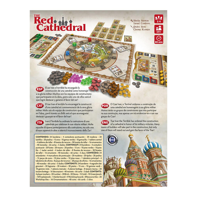 Red Cathedral Board Game