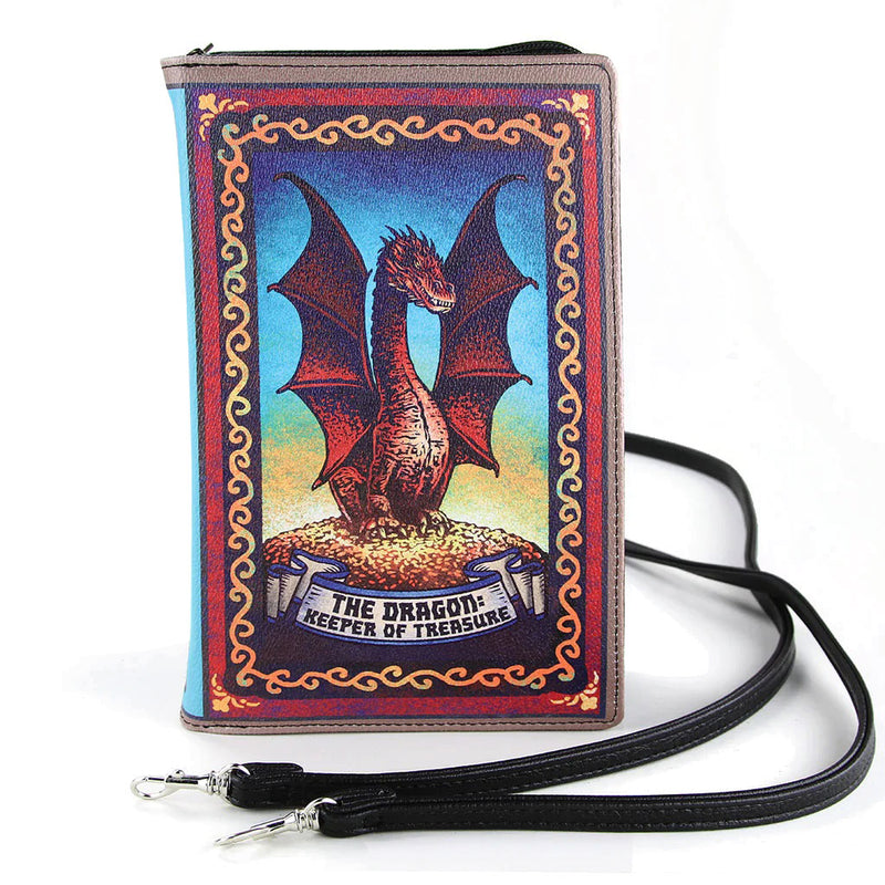 The Dragon Book Clutch Bag In Vinyl