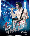 Elvis Presley The King Throw Blanket, 50" x 60"
