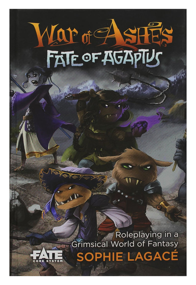 War of Ashes RPG: Fate of Agaptus | Roleplaying in a Grimsical World of Fantasy