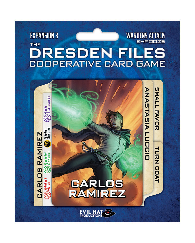Dresden Files Cooperative Card Game: Wardens Attack Expansion 3