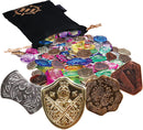 Tabletop Treasure Token Set | 40 Metal MTG Tokens (x10 Each Design)