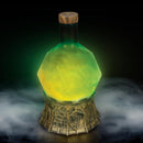 Sorcerer's Potion Light with Swirling Mystical Brew (Green)