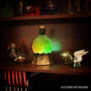 Sorcerer's Potion Light with Swirling Mystical Brew (Green)