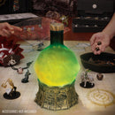 Sorcerer's Potion Light with Swirling Mystical Brew (Green)