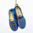Elvis Presley Blue Suede Shoes 5" Glass Ornament