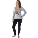 Friday the 13th Camp Crystal Lake Juniors' Long Sleeve Cozy Fleece Loungewear  Top