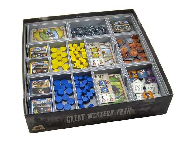 Folded Space: Great Western Trail Board Game Organizer Insert