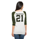 green bay packers,glitz,henley shirt