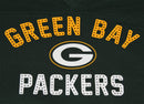 Green Bay Packers All City Short Sleeve Striped Women's Tee
