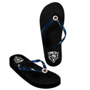 Chicago Bears Women's Wedge Flip Flop Sandals