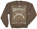 Firefly Browncoats Serenity Valley Brown Crew Sweatshirt