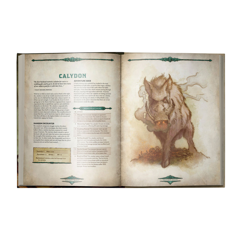 Dragonbane RPG: Bestiary (Hardcover)