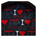 Friday The 13th I Heart Horror Mini Backpack