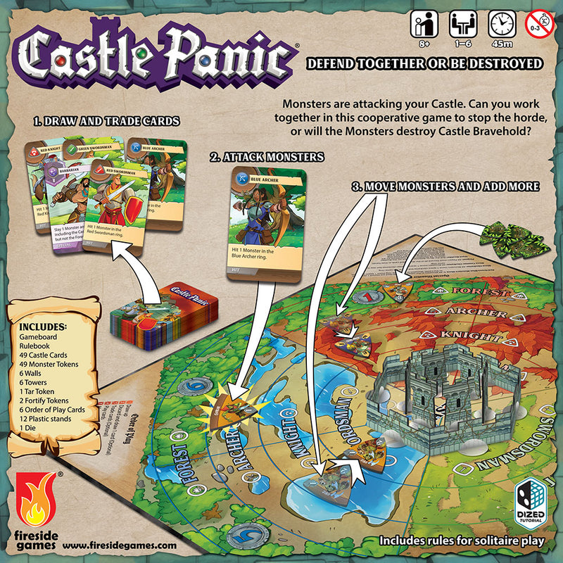 Castle Panic Board Game (Second Edition)