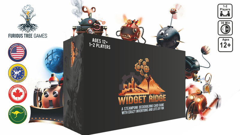Widget Ridge Deluxe Board Game w/ Playmat (Kickstarter Edition)