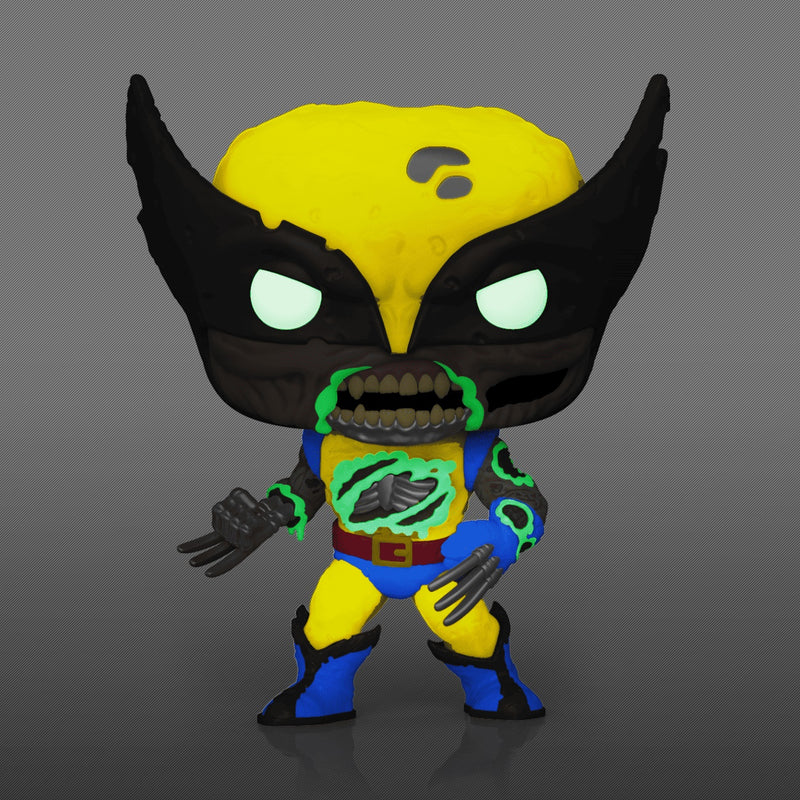 FunKo POP! Marvel Zombies Wolverine GITD Figure - Entertainment Earth Exclusive