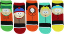 South Park Cast Juniors/Women's Low-Cut Socks, 5-Pack, Size 4-10