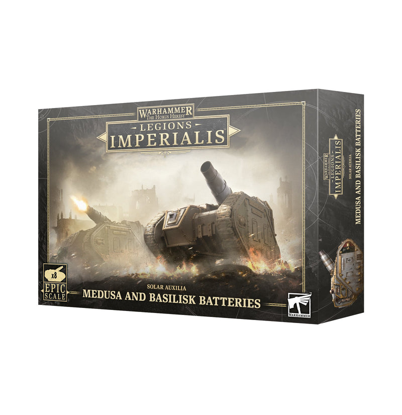 Warhammer: The Horus Heresy - Legions Imperialis Medusa and Basilisk Batteries