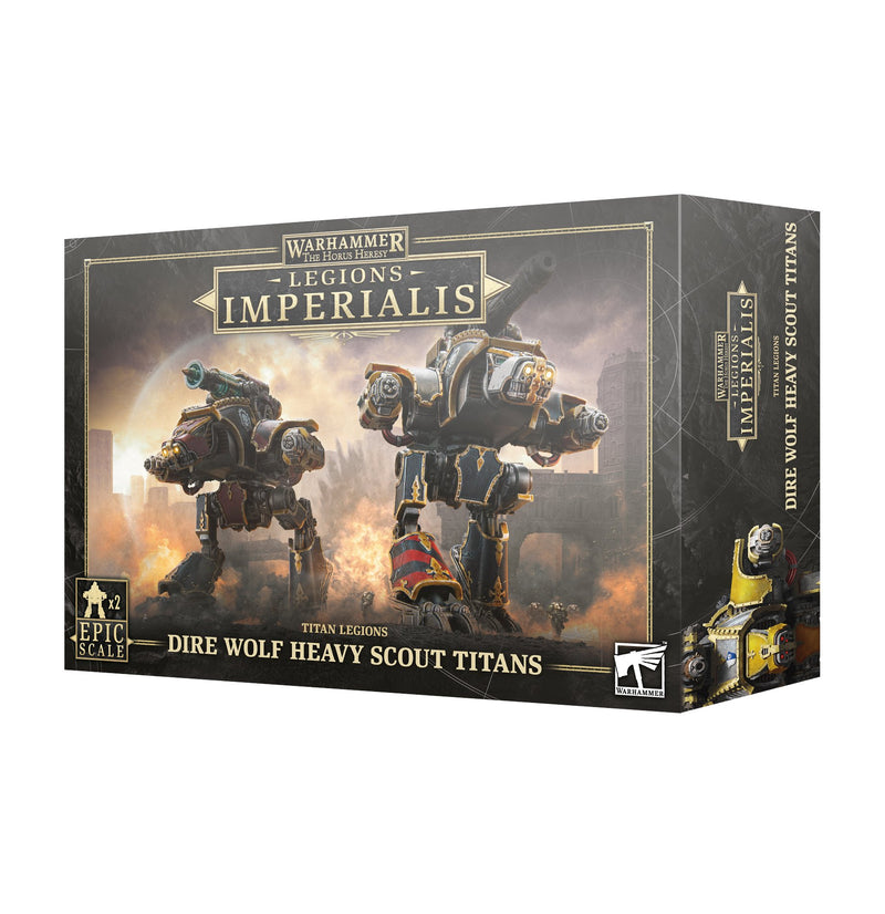 Warhammer: The Horus Heresy - Legions Imperialis Dire Wolf Heavy Scout Titans