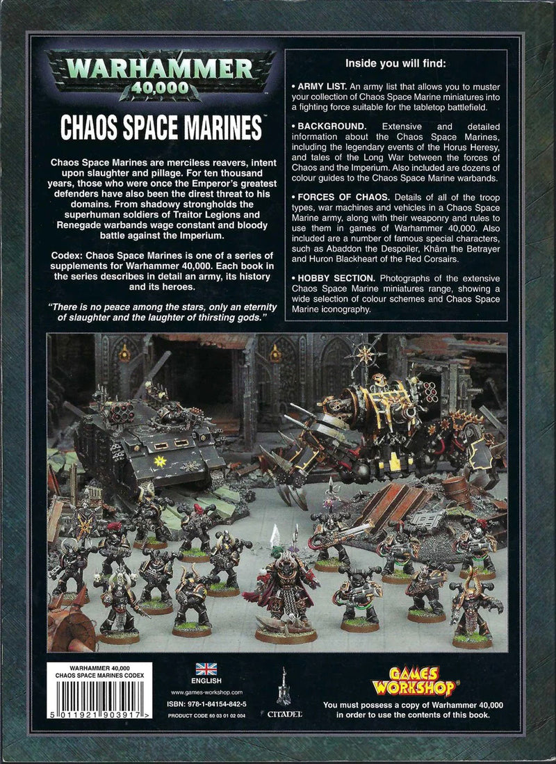 Warhammer 40,000: Codex: Chaos Space Marines