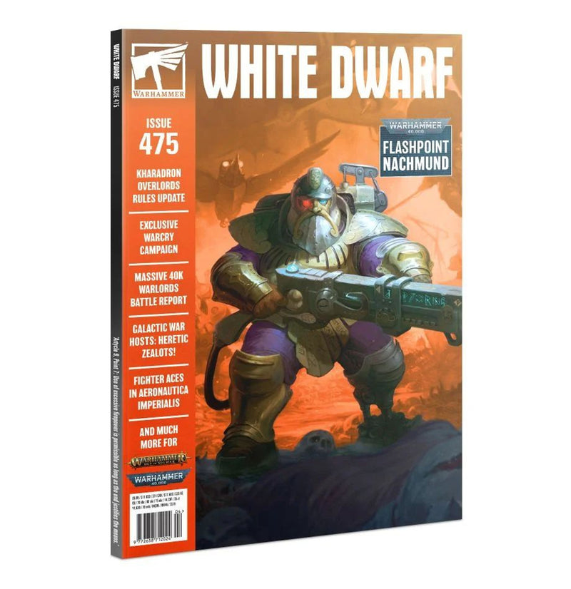 White Dwarf Warhammer Magazine Issue