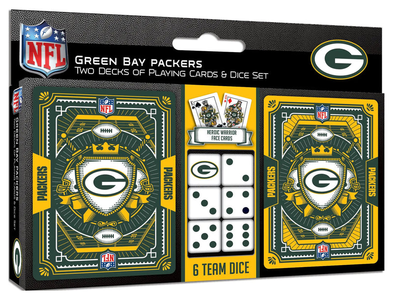 Green Bay Packers Playing Cards & Dice Set