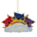 Grateful Dead Three Bears Can Be Personalized Ornament
