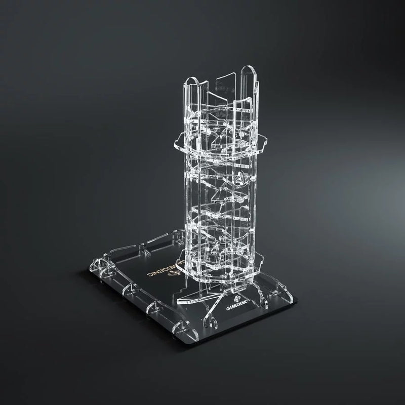 Crystal Twister Premium Dice Tower | Unique Dice-Rolling Experience