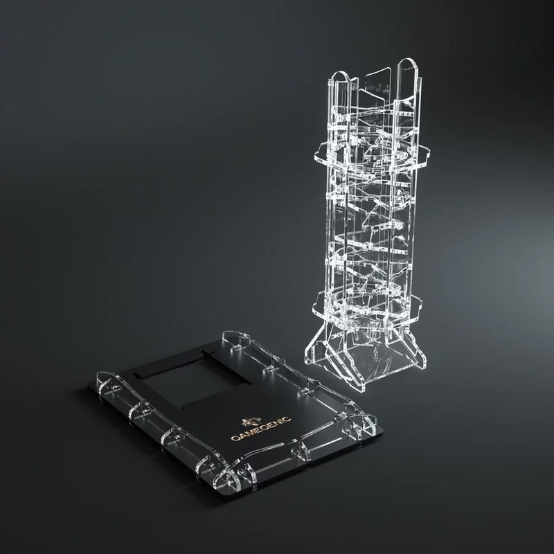Crystal Twister Premium Dice Tower | Unique Dice-Rolling Experience
