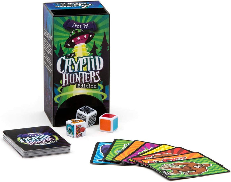 Not It ! The CRYPTID Hunters Edition - Dice Tower, Fast Paced Family Game