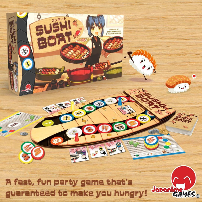 Sushi Boat Card Game | A Fast, Fun Party Game That Will Make You Hungry