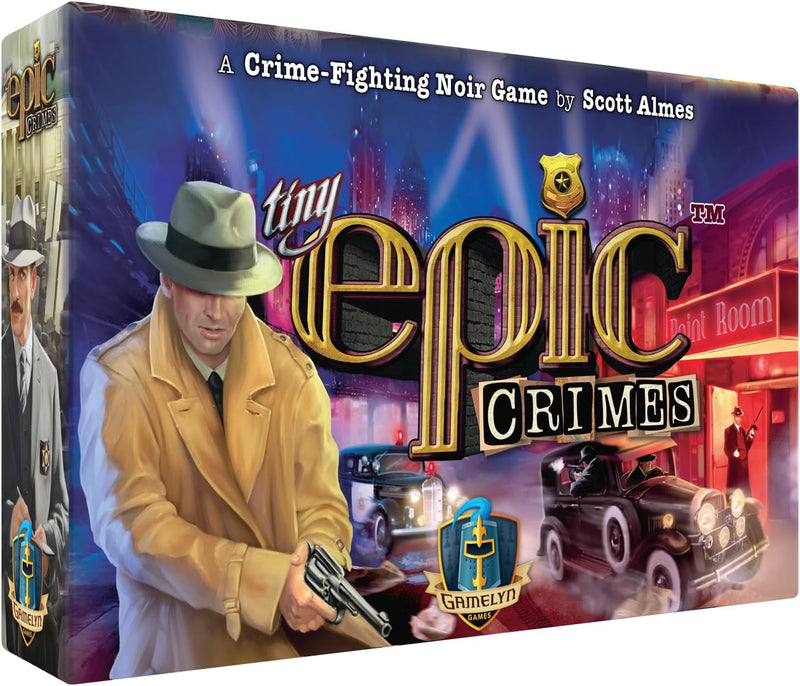 Tiny Epic Crimes | A Crime-Fighting Noir Game