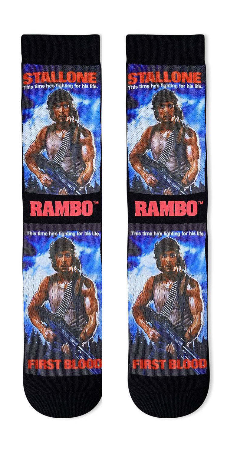 Rambo First Blood Adult Socks, One Size (8-13)