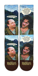 The Princess Bride Inconceivable Men's Socks, Shoe Size 8-13 (OSFM)