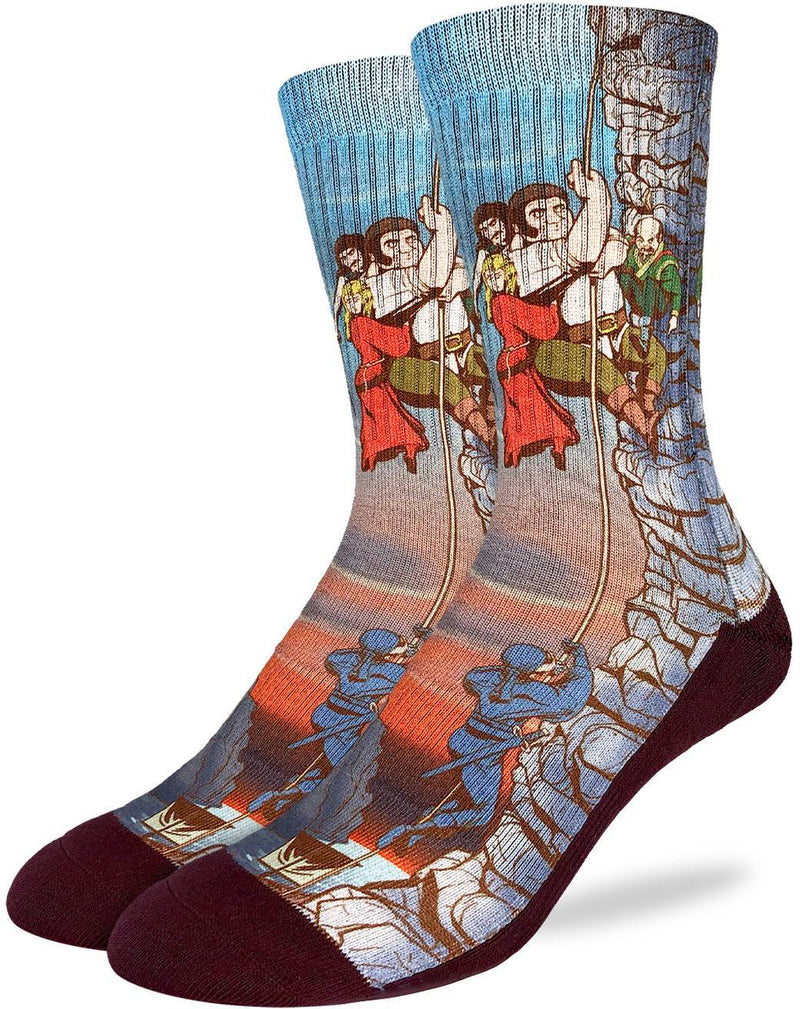 The Princess Bride Cliffs of Insanity Adult Socks, One Size (8-13)