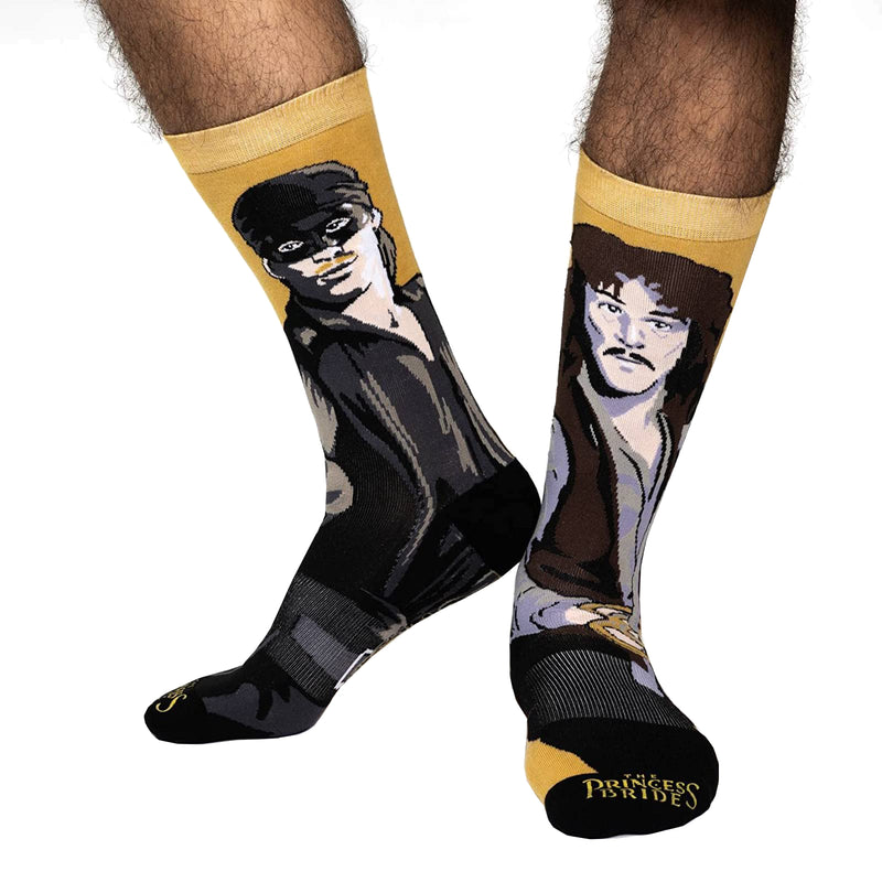 The Princess Bride Westley & Inigo Montoya Adult Socks, One Size (8-13)